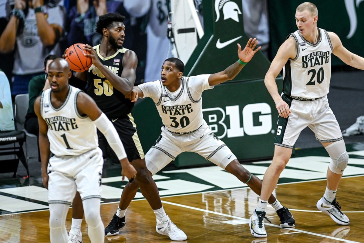 Trevion Williams at Michigan State last year